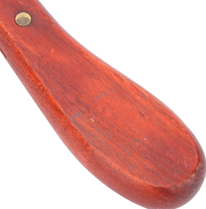 Cuchillo para Pezuñas de Acero Inoxidable de Una Sola Hoja, Estándar Internacional de Alta Calidad, con Mango de Madera, Seguro y Ajustable - Product Image 4