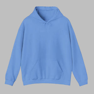 Top à la mode 480 GSM 100% coton polaire pull à capuche plaine blanc surdimensionné hiver pull à capuche pour hommes femmes Logo personnalisé - Product Image 3