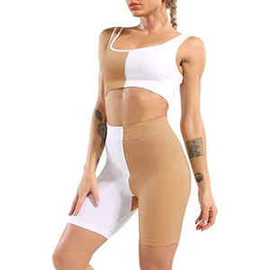 Mallas de Yoga con cintura elástica, pantalones de entrenamiento transpirables para mujer, mallas de gimnasio a prueba de sentadillas de cintura alta sin costuras, ropa deportiva elástica - Product Image 5