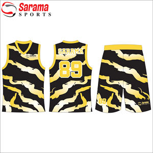 เสื้อบาสเก็ตบอลเสื้อเจอร์ซีย์ชั้นนำปรับแต่งได้โดยตรงจากโรงงาน - Product Image 3