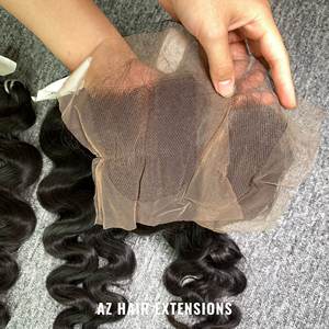 100% Raw Unprocessed Body Wavy Weft Hair Bundles Human Hair Extensions Luxury Quality No Shedding No <b>Tangle</b> From Trustful Vendor - Product Image 5
