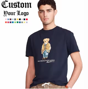 Camiseta de hombre de corte Regular sólido de alta calidad 100% tela de punto de algodón Casual para todas las estaciones Premium y sostenible - Product Image 2