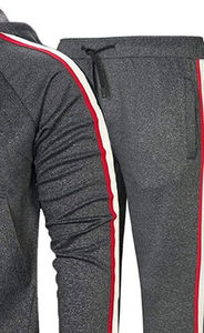 Jersey personalizado de alta calidad, pantalones de chándal con bolsillo para hombre, conjunto de chándales para correr a precio bajo, chándal de talla grande - Product Image 6