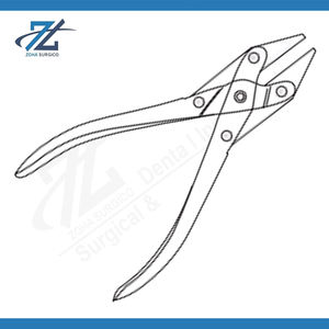 High Quality Manual Orthopaedic <b>Pliers</b> 185mm Surgical Stainless Steel CE Certified Reusable Instruments Pakistan 1 Year Warranty - Product Image 2