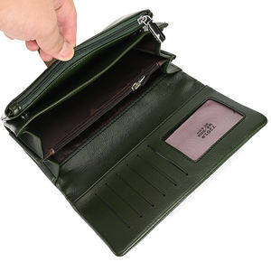 Cartera de Alta Calidad para Mujer, Cartera Larga con Cremallera de Cuero PU, Cartera de Gran Capacidad - Product Image 2