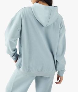 เสื้อมีฮู้ดผู้หญิงเสื้อฟลีซขนาดพลัสไซส์สำหรับออกกำลังกายฟิตเนสชุดกีฬาสินค้าออกใหม่โลโก้ออกแบบได้ตามต้องการ - Product Image 5