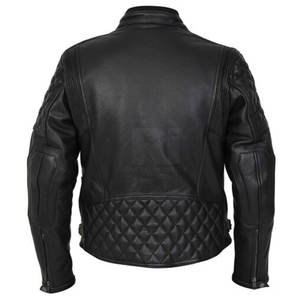 2025 Wholesale High Quality <b>Motorbike</b> <b>Jacket</b> Customized Fashion Stylish <b>Men</b> Genuine Leather Racing <b>Motorbike</b> <b>Jacket</b> - Product Image 2
