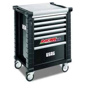 Armoire à outils à roulettes Usag Racing avec 6 tiroirs, armoires à outils vides - Product Image 2