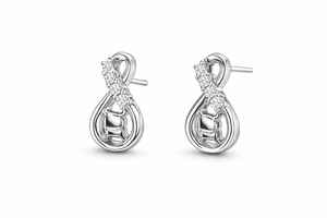 LOS MEJORES ARETES DE PLATA 925 MINIMALISTAS CON CIRCONITA CÚBICA PARA MUJER - Product Image 2