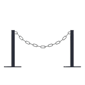 Poteau de gestion de file d'attente réglable en acier inoxydable avec ceinture rétractable de 2M idéal pour une utilisation intérieure et extérieure - Product Image 2