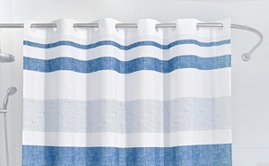 Tenda da doccia Amara Easy Ring, blu, 180x200 cm (Dintex 02-912) - Product Image 1