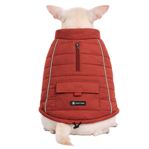 Water Resistant <b>Dog</b> Jacket Warm Padded Winter Vest Stylish Outdoor Pet Coat With Durable Fabric And Easy Snap Closure - Product Image 2