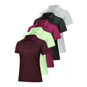Wholesale Excellent Quality Women Cotton Polo <b>Shirt</b> Short Sleeve Casual Collared <b>T</b> <b>Shirt</b> for <b>Office</b> and Daily Wear - Product Image 2