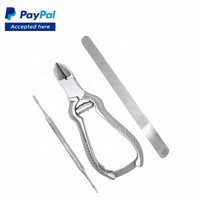 Kit Básico de Podología - Instrumentos Básicos para Cirugía de Uñas, Herramientas para Extracción de Uñas Encarnadas, 410 Piezas de Acero Inoxidable Japonés, Corte Suave y Preciso