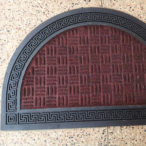 Tapis rectangulaires d'extérieur Jucor en PVC - Motif vertical, thème plantes/fleurs, lot multi-pièces - Product Image 3