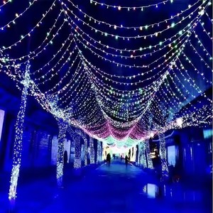 Guirlande lumineuse LED étanche extérieure 10M 20M 30M 50M 100M Décorations de vacances Cote IP65 220V Lumières de Noël 100LED - Product Image 2