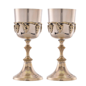 ถ้วยทองเหลืองแท้ทำมือคุณภาพพรีเมียม พร้อมลวดลายสลักแบบราชวงศ์ |   ของตกแต่งสไตล์โกธิคยุคกลางแบบวินเทจสำหรับใช้เป็นของขวัญ - Product Image 5