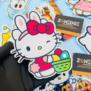 แผ่นติดขนตาออกใหม่ลายเฮลโลโก้ Hello Kitty พร้อมแม่เหล็กที่ยั่งยืน - Product Image 4