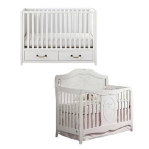 Mobilier design européen pour enfants Chaise longue en bois massif pour bébé box pour bébé lits pour enfants parcs et lits pour enfants directement en usine - Product Image 4