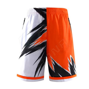 Pantalones Cortos de Baloncesto para Hombre, Talla Grande, Transpirables, de Verano, de la Mejor Calidad del Fabricante, 100% Poliéster, Diseño Popular, Secado Rápido para Adultos - Product Image 2