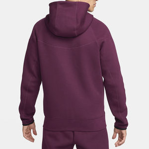 Sweat à capuche chaud respirant pour hommes de haute qualité à l'usine 2025/coupe régulière Logo personnalisé sweat à capuche zippé à la mode pour hommes - Product Image 2