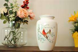 โกศบรรจุอัฐิทำมือจากอะลูมิเนียมและทองเหลือง โกศขนาดเล็กสำหรับงานศพและอนุสรณ์ - Product Image 5