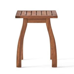 Luxurious <b>square</b> Solid Wood End Table Beside Sofa Decorative <b>Vase</b> Table for Home Furniture Living Room Bedroom Office Decoration - Product Image 5