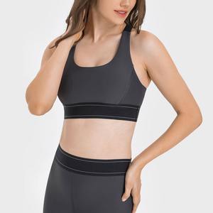 2025 ACTIF GROS SANGLES AJUSTÉES HIGH IMPACT FITNESS SPORT SOUTIEN-GORGE FEMMES FITNESS SPORTS ANTICHOC GYM YOGA BRA TOP - Product Image 1