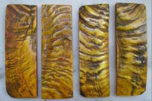 Placa de cuerno de carnero natural hecha a mano con placa de cuerno de oveja personalizada para manija de puerta de habitación de cocina - Product Image 2