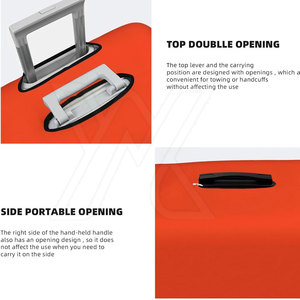 ผ้าคลุมกระเป๋าเดินทางโพลีเอสเตอร์กันน้ำหนาแบบ2025ยืดได้ผ้าคลุมป้องกันกระเป๋าเดินทาง - Product Image 5