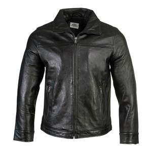 Veste de moto en cuir véritable Service OEM Veste de motard chaude d'hiver Imperméable pour l'extérieur Vêtements de sport grande taille imprimés - Product Image 2