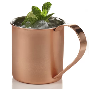 Barman Bar Cuivre Bière Tasse Haute Émail Style Américain Classique Cuivre Boire Cuisine Tasses En Gros Fournitures Enfants Tasse - Product Image 1