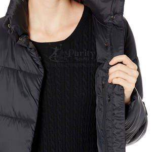 Prix de gros Nouvelle arrivée Veste longue matelassée en coton respirante pour femme fabriquée en hiver au Pakistan - Product Image 4