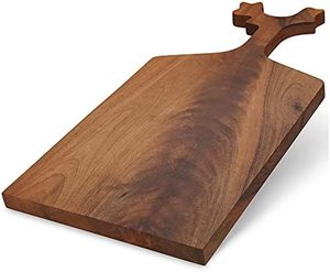 Planche à découper écologique pour fromage ou pain, planche à découper à finition naturelle, produit très vendu, planche à découper en bois, meilleur prix - Product Image 1