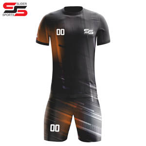 Camisetas de fútbol para hombre, ropa deportiva para adultos y niños, uniforme de fútbol de entrenamiento de gran tamaño, uniforme transpirable, camiseta y pantalones cortos - Product Image 5