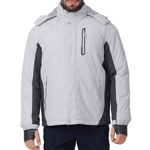 Venta caliente de los hombres de talla grande a prueba de viento al aire libre de desgaste personalizado chaqueta de esquí profesional transpirable para los deportes de snowboard para los hombres - Product Image 2