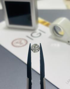 Haute qualité 2.00 CT (8 MM) taille brillante Solitaire diamant en vrac IGI certifié gros laboratoire cultivé E-F couleur VS1 clarté - Product Image 2