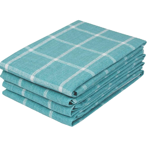 Meilleure vente gris Plaid 100% coton biologique certificat GOTS Couleurs agréables à la mode Serviettes de cuisine haute densité Fabriquées en Inde - Product Image 2