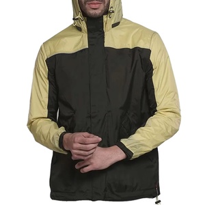 Veste de pluie unisexe de haute qualité, imperméable, en softshell, en toile matelassée, avec fermeture éclair, design personnalisé pour homme, coupe-vent, respirante, pour l'hiver - Product Image 1