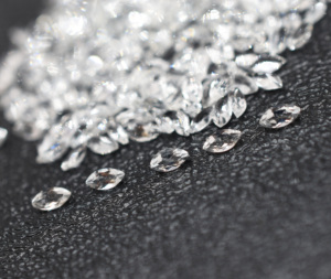 เครื่องตัดพลอยบุษราคัมสีขาวธรรมชาติขนาด4X2มม. พลอยเจียระไนแบบหลวมอัญมณีขนาดเล็กอัญมณีคุณภาพสูง - Product Image 3