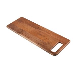 Tabla de cortar de madera de Acacia, diseño único, elegante, con la mano perfecta - Product Image 1