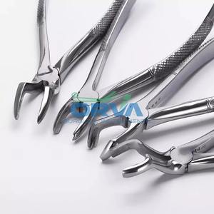 ชุดคีมทันตกรรมสกัดด้วยมือสแตนเลส10ชิ้นชุดคีมทันตกรรมด้ามจับสบายเครื่องมือผ่าตัดทางทันตกรรมคุณภาพสูง - Product Image 3