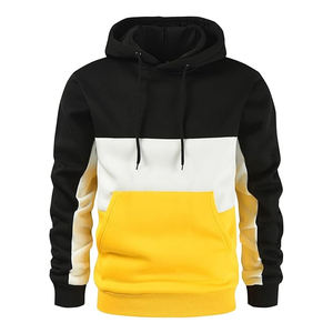 เสื้อสวมหัวเสื้อสวมหัวเปล่าแบบกําหนดเองสําหรับผู้ชายที่มีผ้าฝ้ายหนักและเสื้อฮู้ดพิมพ์ลายพัฟเย็บปักถักร้อยแบบกําหนดเองขายส่ง - Product Image 1