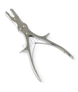 Vente chaude en gros Double articulation os Rongeurs en acier inoxydable Instruments chirurgicaux orthopédiques outils de haute qualité à bas prix - Product Image 2