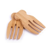 Ustensiles de cuisine : Cuillères à salade en bois de qualité standard, ensemble de service pour salade, nouveaux styles, cuillères à salade pour la maison, meilleures ventes