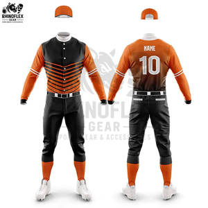 Meilleure vente, top ventes, uniformes de baseball respirants personnalisés, vente en gros, uniformes de baseball à sublimation de qualité supérieure - Product Image 3