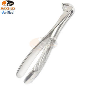 Forceps d'extraction dentaire manuels en acier inoxydable de haute qualité certifiés CE, modèle anglais, instruments chirurgicaux MOL Instruments - Product Image 2