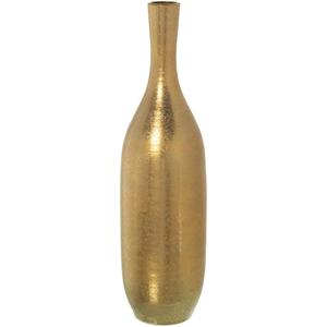 Flower Vase Matte Gold Color <b>Tall</b> Neck & White Enamel Design <b>Small</b> Flower Vase for Wedding <b>Table</b> Centerpiece Decorations - Product Image 2