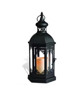 Lanterne en métal personnalisée, faite à la main, moderne, écologique, durable, avec décoration imprimée pour support de bougie de Noël, décoration intérieure - Product Image 5