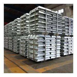 Entrega rápida 99.7% lingotes de aluminio a granel para aplicaciones de fundición de reprocesamiento de fundición industrial Al químico óptimo - Product Image 4